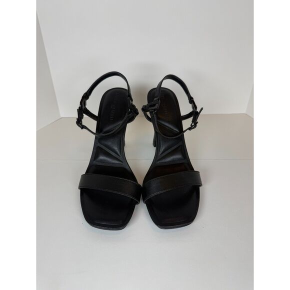 Karl Lagerfeld Women's Size 10M Black Cybil High-Heel Ankle Strap Sandals NWOB - Picture 3 of 11